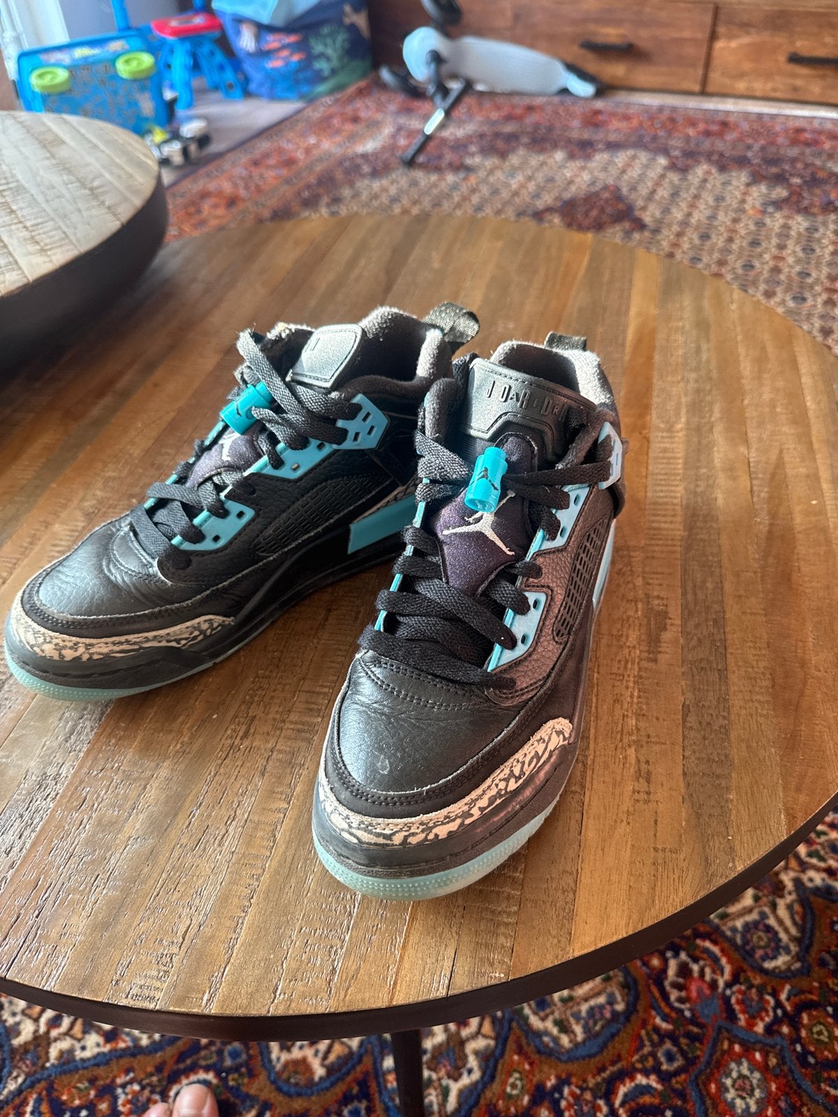 Jordan Spizike sneakers maat 37.5, Kleding | Heren, Ophalen, Gedragen, Zwart, Sneakers of Gympen