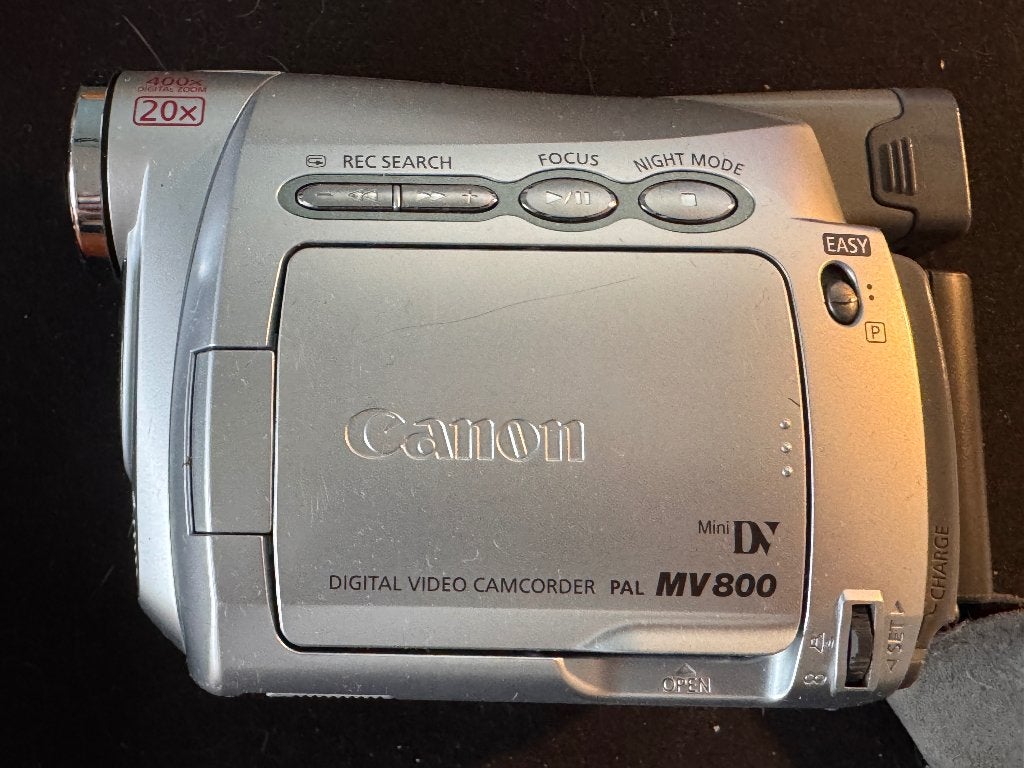 canon mv800 mini-dv-camera defect, Mini dv, Canon, 20x of meer, Ophalen of Verzenden