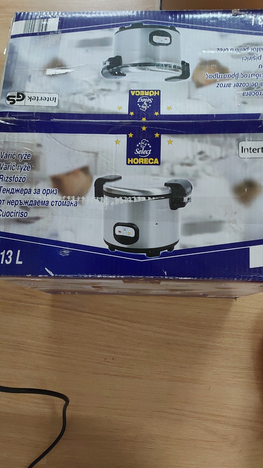 super grote rijstkoker 13 liter, 4 liter of meer, Ophalen of Verzenden, Zo goed als nieuw