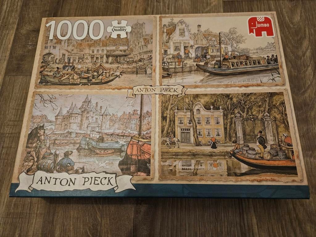 Anton Pieck puzzel  1000 stukjes, Hobby en Vrije tijd, Denksport en Puzzels, Ophalen of Verzenden, 500 t/m 1500 stukjes, Zo goed als nieuw