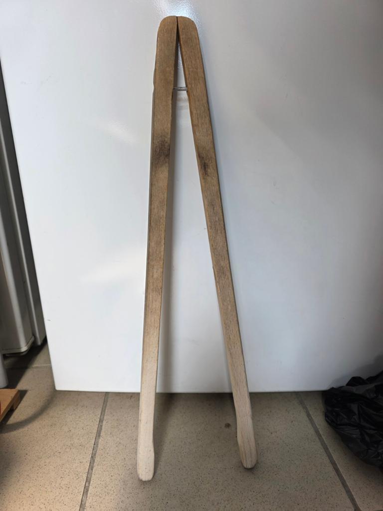 Vintage houten wastang - Authentiek en functioneel, Ophalen, Hout, Bruin, Overige typen