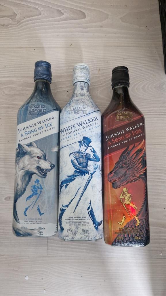 Johnnie walker flessen, Verzamelen, Merken en Reclamevoorwerpen, Ophalen of Verzenden, Verpakking