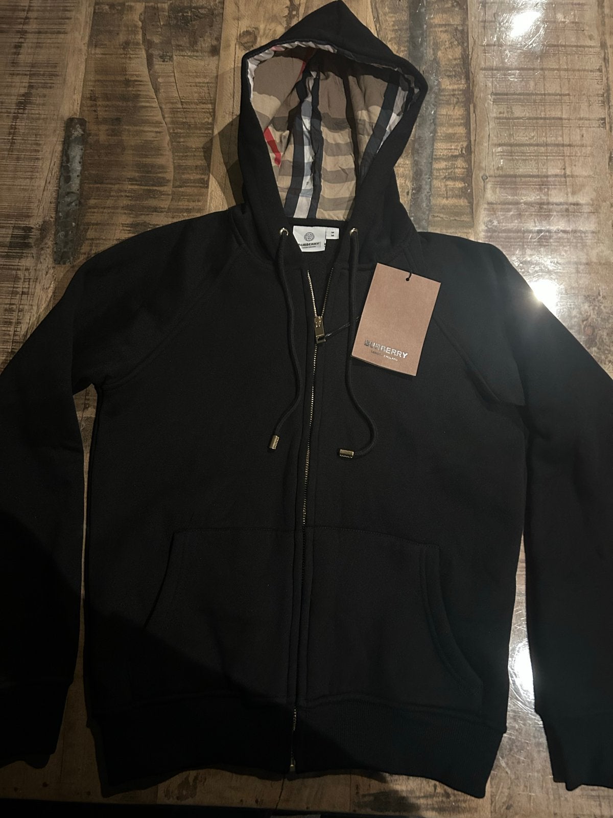 Burberry Hoodie Zwart kindermaat M, Ophalen of Verzenden, Nieuw, Maat 34 (XS) of kleiner, Zwart