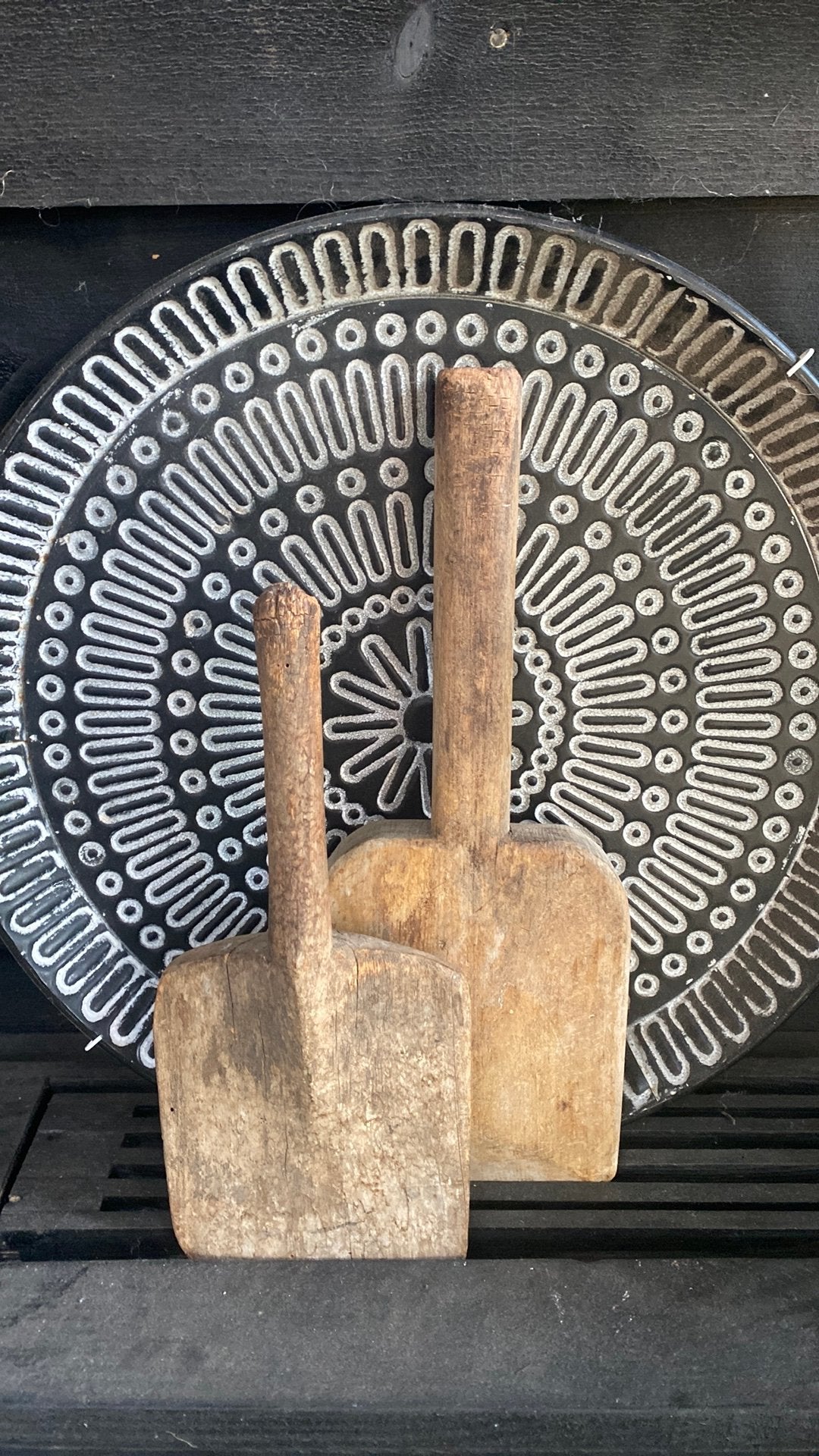 Brocante houten wasplank, Ophalen of Verzenden, Gebruikt