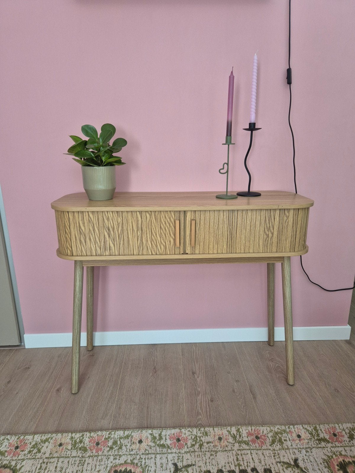 Sidetable, Huis en Inrichting, Ophalen, 100 tot 150 cm, Zo goed als nieuw, 25 tot 50 cm