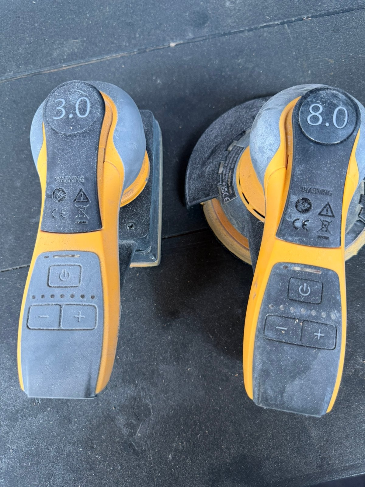 Mirka set 2 zgan machines set te koop, Ophalen of Verzenden, Zo goed als nieuw, 1200 watt of meer, Overige typen