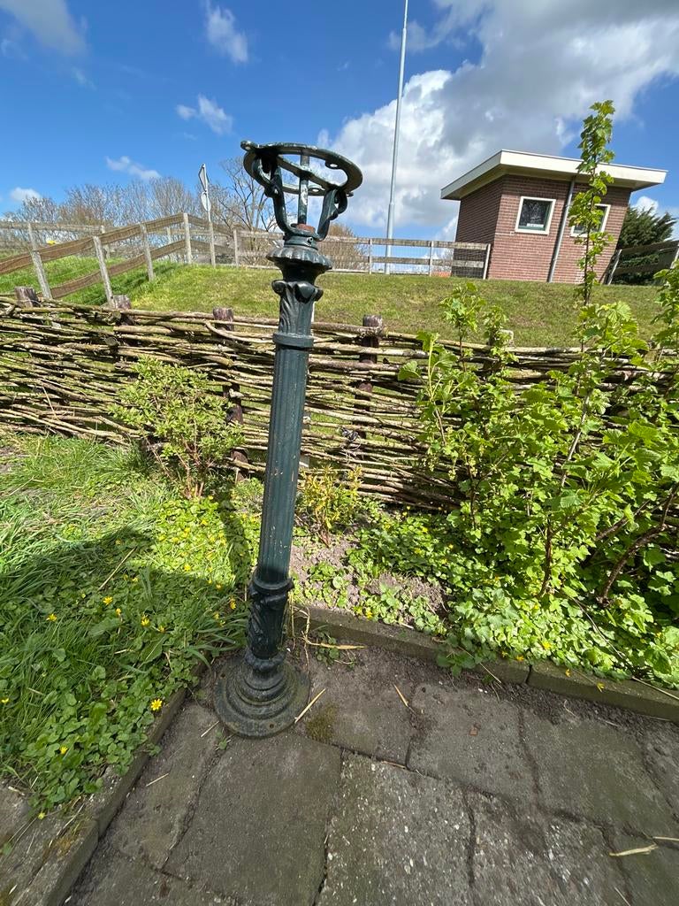 KS Lantaarnpaal (zonder kap), Tuin en Terras, Buitenverlichting, Gebruikt, Staande lamp, IJzer, Minder dan 50 watt, Netvoeding