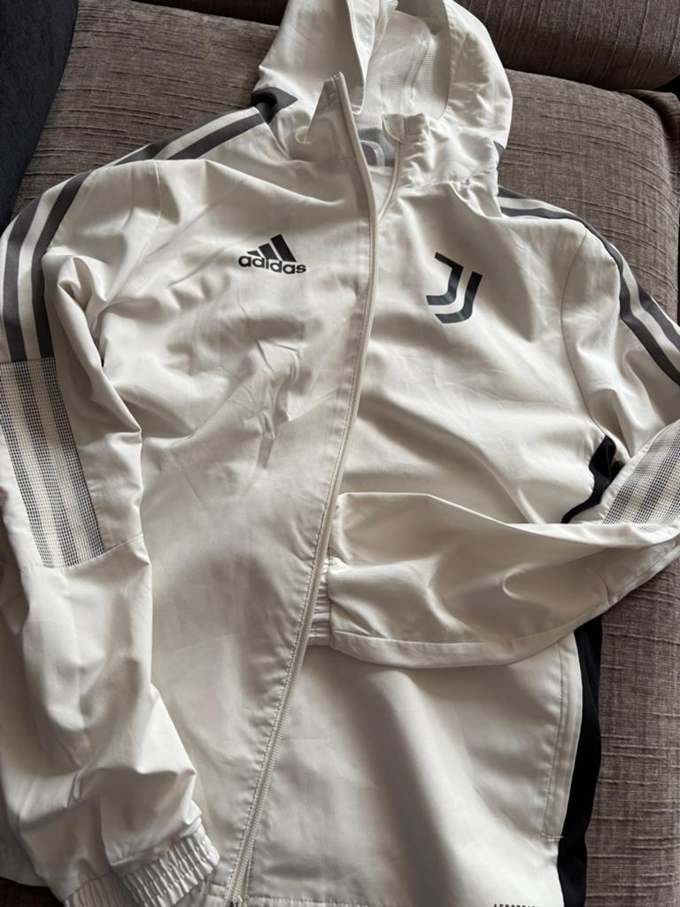 Adidas jasje maat l, Ophalen, Zo goed als nieuw, Voetbal