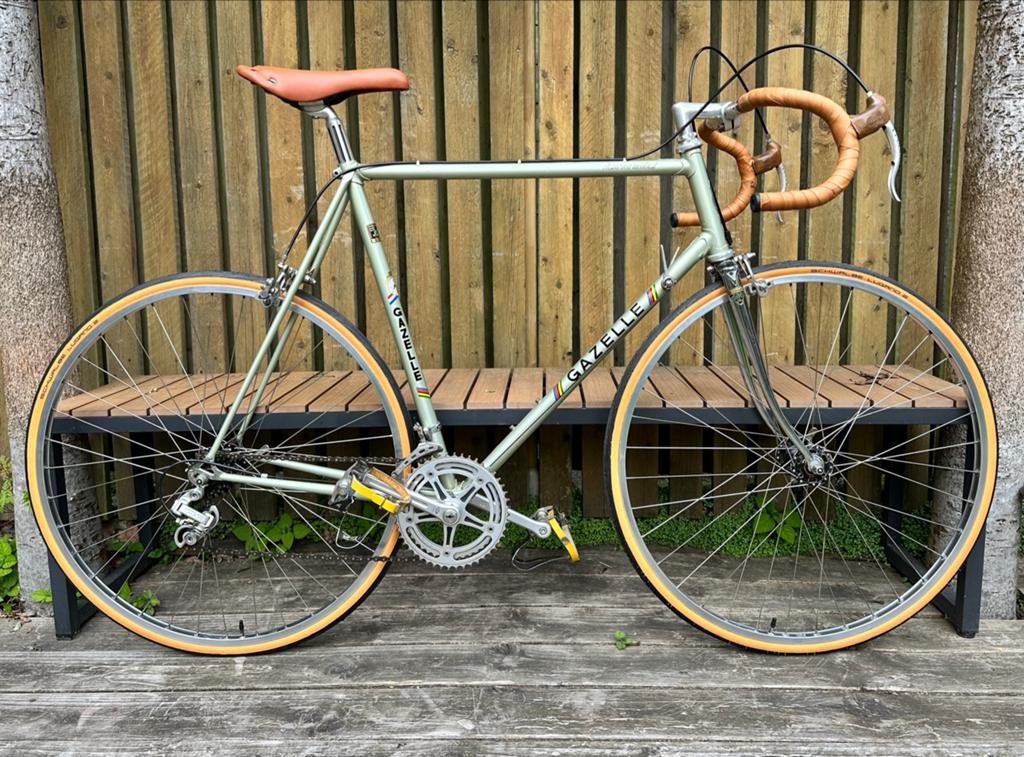 Vintage Gazelle Champion Mondial racefiets - 62 cm, Fietsen en Brommers, Fietsen | Racefietsen, Ophalen, 28 inch, Gebruikt, 61 tot 65 cm