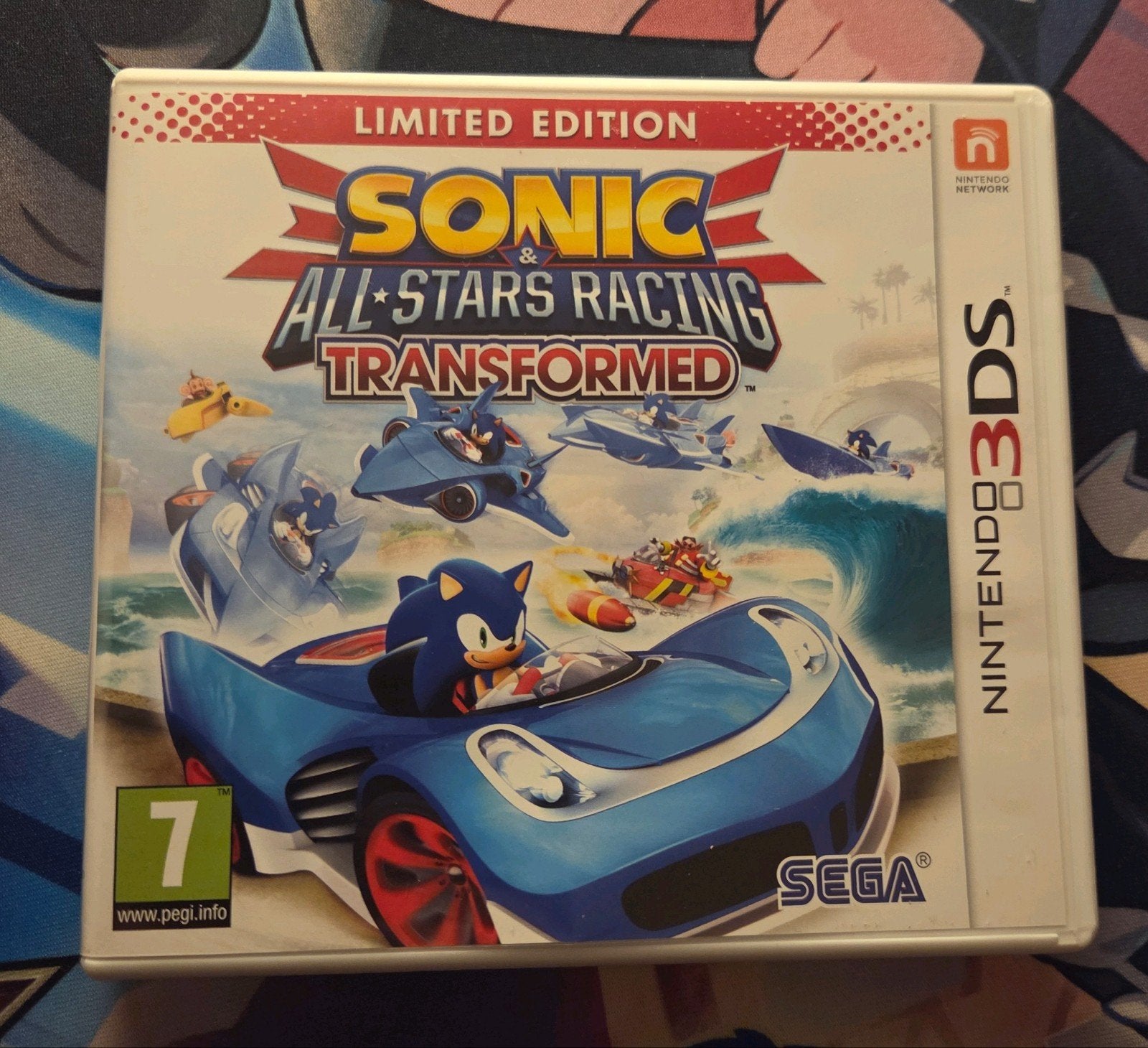 Sonic All Stars Racing Transformed Nintendo 3DS, 1 speler, Racen en Vliegen, Ophalen of Verzenden, Zo goed als nieuw