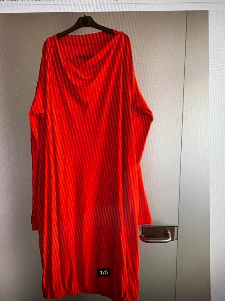 Rundholz Dip jurk maat M, Maat 42/44 (L), Nieuw, Oranje, Ophalen of Verzenden