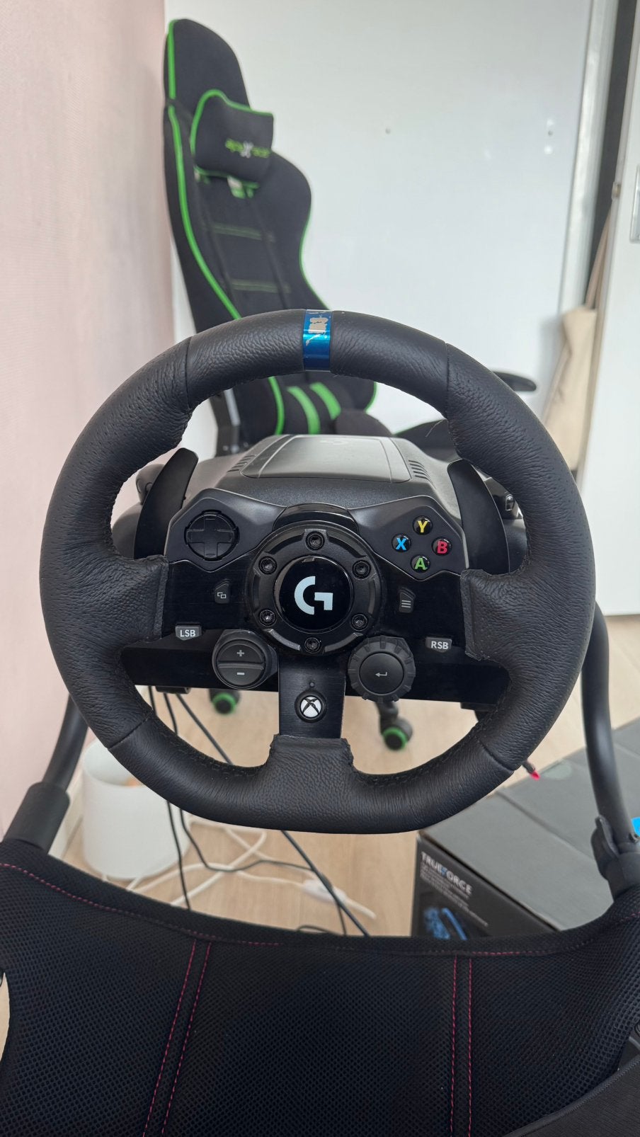 Logitech G923 Stuur + Pedalen PC/XBOX, Spelcomputers en Games, Spelcomputers | Xbox | Accessoires, Ophalen of Verzenden, Zo goed als nieuw