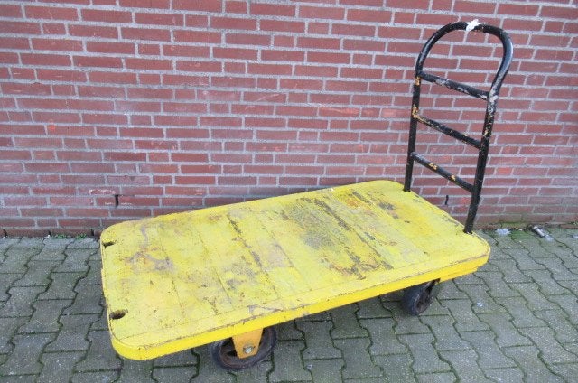 Platte kar 150cm x 77cm. 03701 vintage, Antiek en Kunst, Curiosa en Brocante, Ophalen