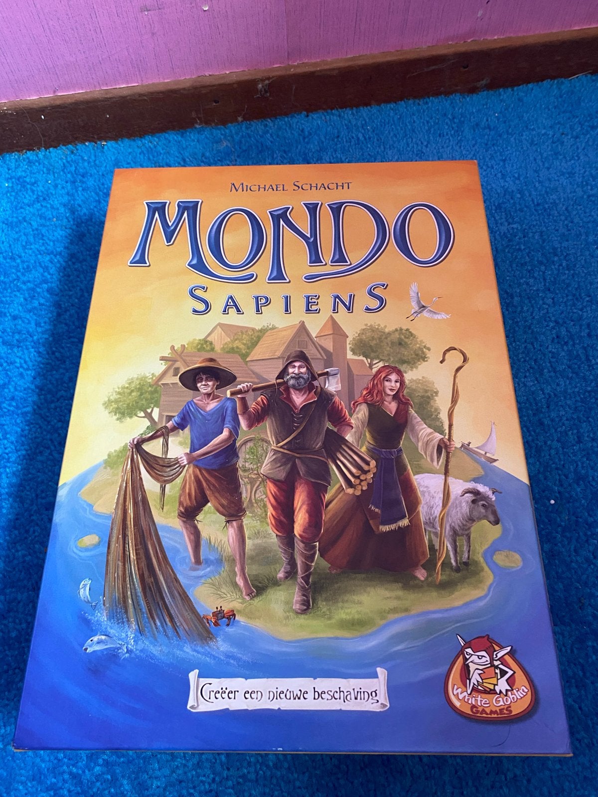 Mondo Sapiens Bordspel - Creëer een nieuwe beschaving, Hobby en Vrije tijd, Gezelschapsspellen | Bordspellen, Drie of vier spelers