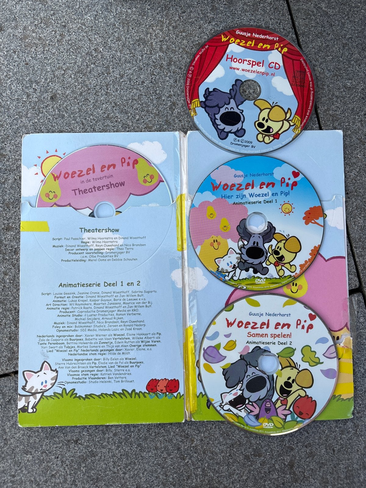 Woezel en Pip DVD's en Hoorspel CD - Theatershow & Animatie, Alle leeftijden, Ophalen of Verzenden, Gebruikt, Dieren