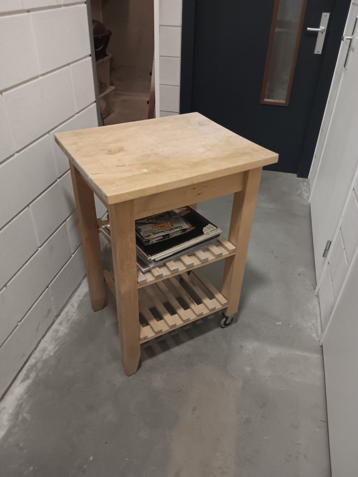 Roltafel, Ophalen, Gebruikt, Hout