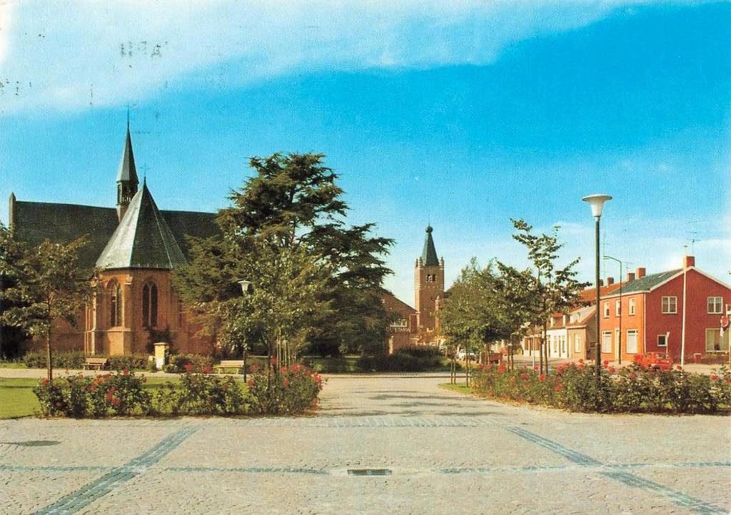Chaam, Dorpsplein, Ophalen of Verzenden, 1980 tot heden, Gelopen, Noord-Brabant