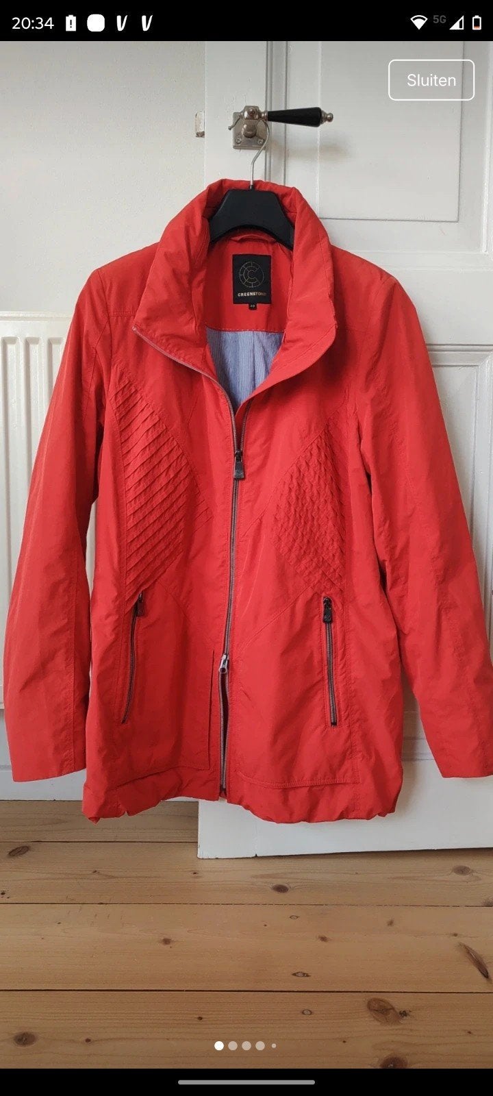 Creenstone rode zomerjas 40, Kleding | Dames, Maat 38/40 (M), Creenstone, Ophalen of Verzenden, Zo goed als nieuw