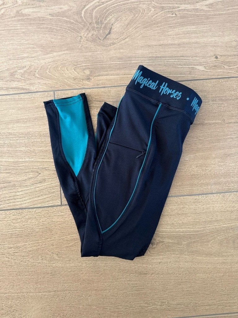 Red Horse rijlegging Nina full grip blauw, Ophalen, Blauw, Kinderen, Dressuur
