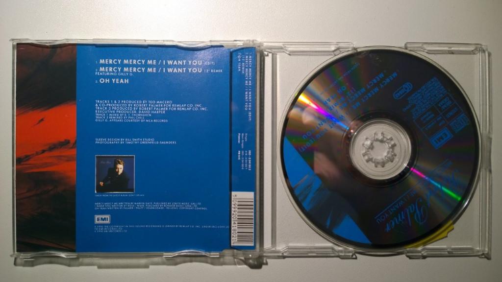 Robert Palmer - Mercy Mercy Me & I Want You, Ophalen of Verzenden, Zo goed als nieuw, Pop