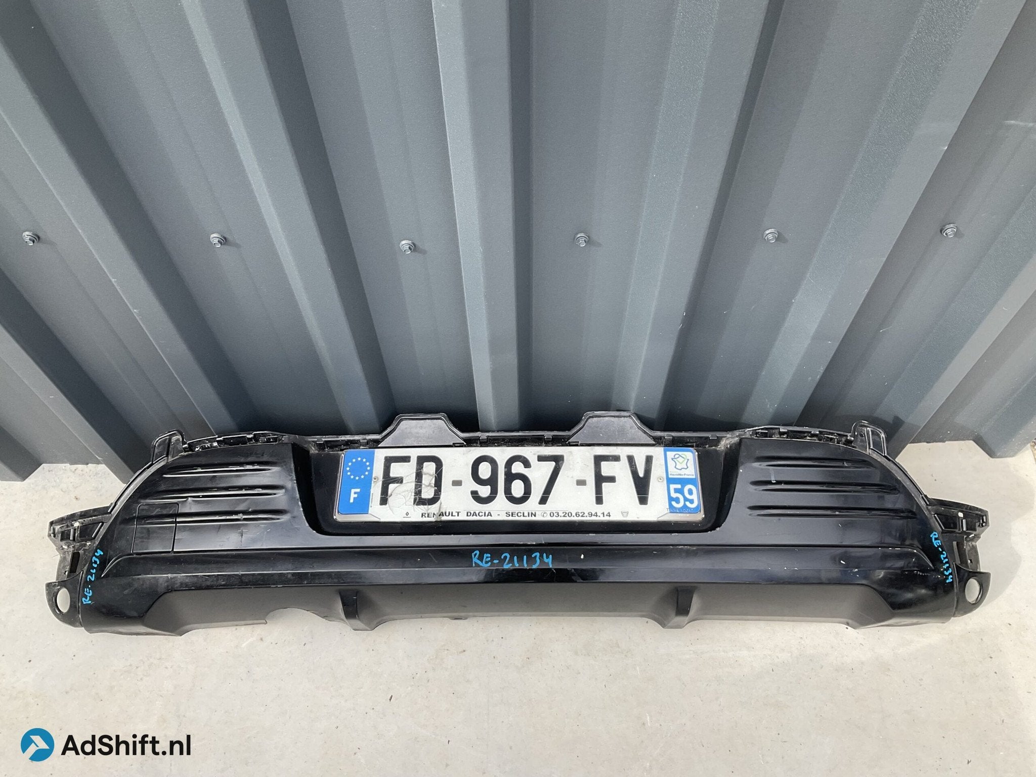 Achterbumper lip Renault Clio 4 850B21905R Diffuser RE-21134