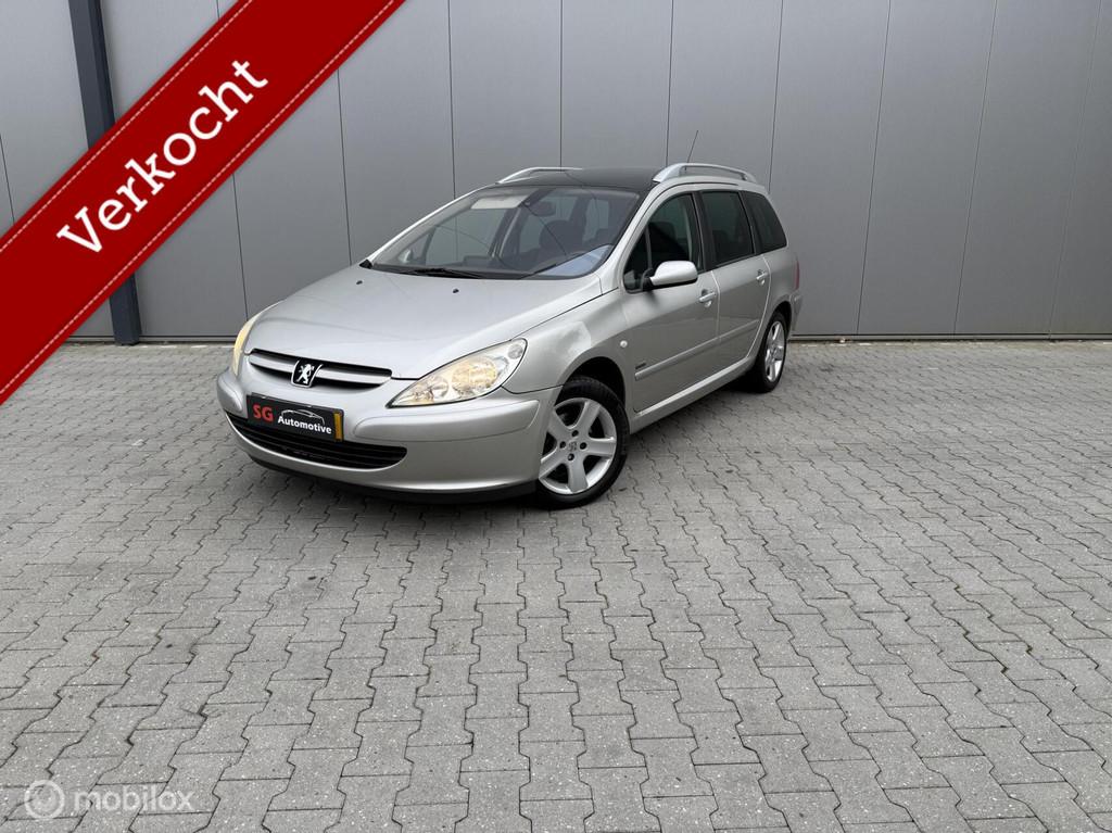 Peugeot 307 SW 2.0 16V Pack nieuwe apk, Auto's, Voorwielaandrijving, 1330 kg, 136 pk, Gebruikt