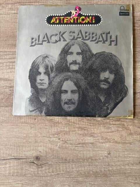 LP Black Sabbath	 - Attention! Black Sabbath! - 1972, Cd's en Dvd's, Vinyl | Hardrock en Metal, Ophalen of Verzenden, Gebruikt