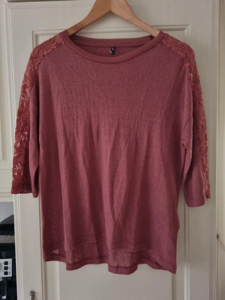 Nieuwe zalm roze only shirt maat 34 xs, Kleding | Dames, T-shirts, Only, Nieuw, Ophalen of Verzenden, Korte mouw