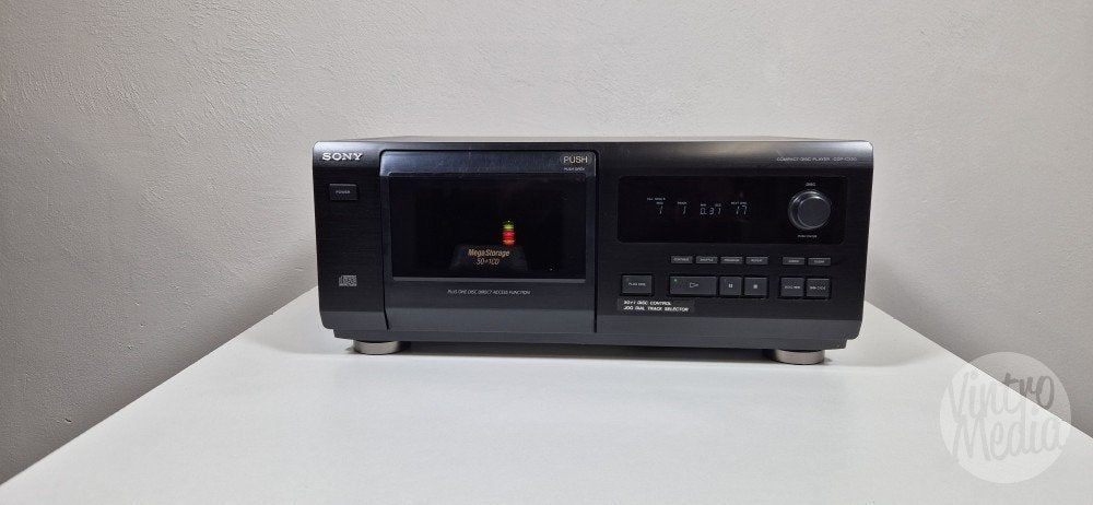 Sony CDP-CX50 CD-Speler | CD-Wisselaar | 50 CD's | Jukebox, Audio, Tv en Foto, Ophalen of Verzenden, Refurbished, Sony, Wisselaar
