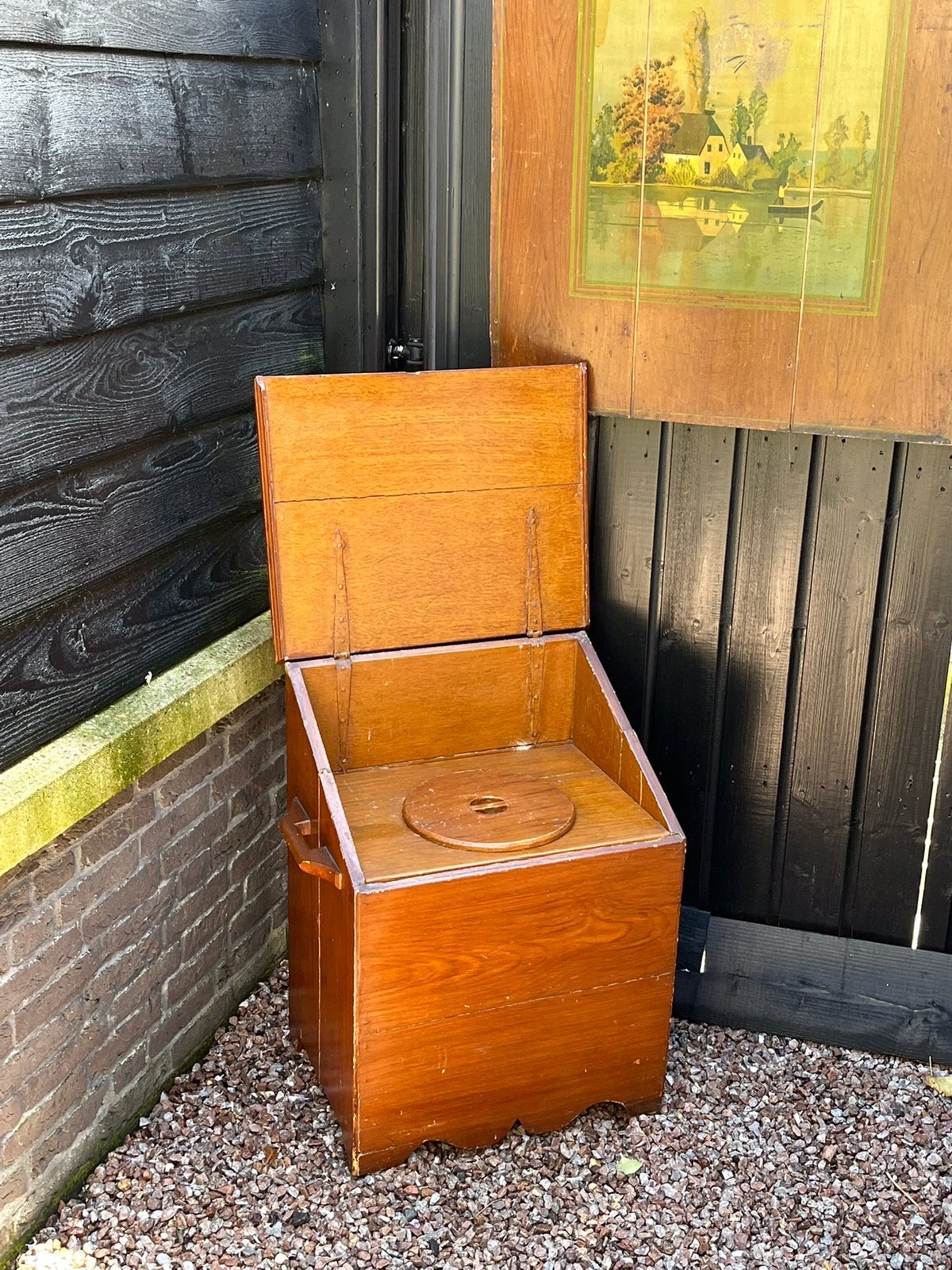 Antiek Hollands kamergemak anno 1880., Ophalen