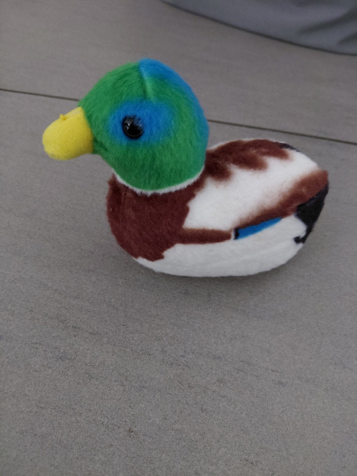 Schattige Pluche Eend met geluid, Ophalen of Verzenden, Zo goed als nieuw, Eend