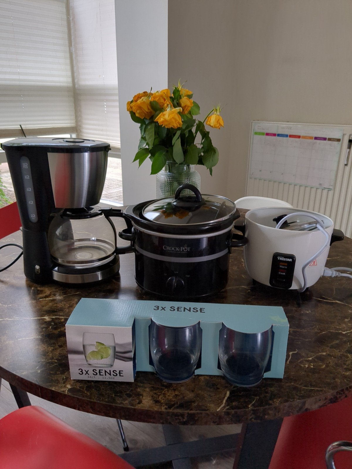 Koffiezetapparaat, Slowcooker, Rijstkoker & Glazen set, Gebruikt, Overige modellen, 10 kopjes of meer, Gemalen koffie