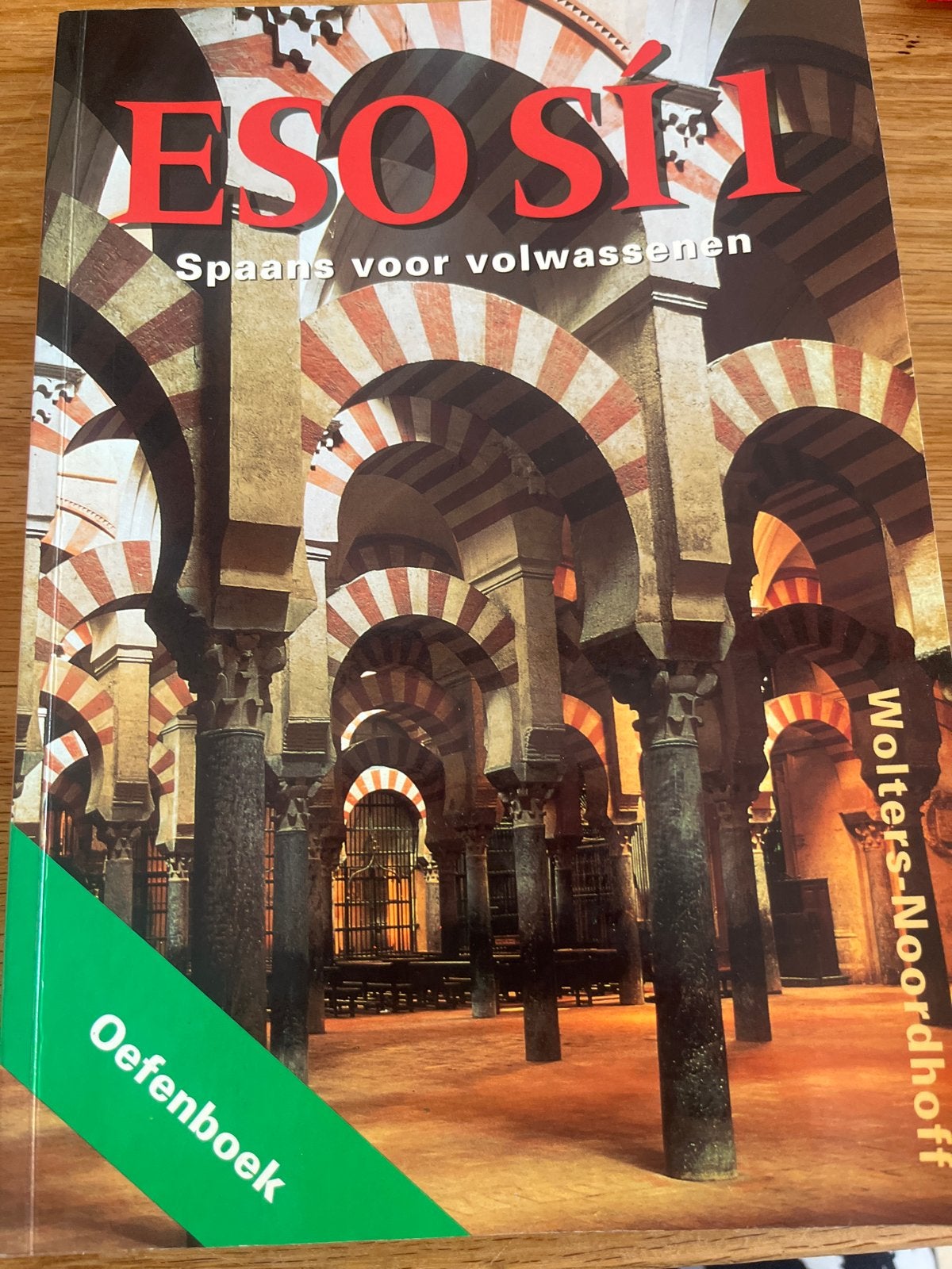 ESO SÍ 1 Spaans voor volwassenen Oefenboek, Boeken, Ophalen of Verzenden, Zo goed als nieuw, Non-fictie