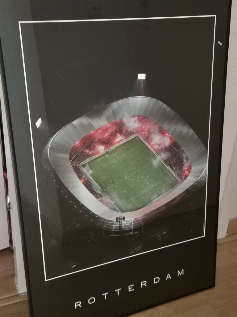 Feyenoord poster De Kuip ingelijst, Ophalen, Sport, A1 t/m A3, Rechthoekig Staand