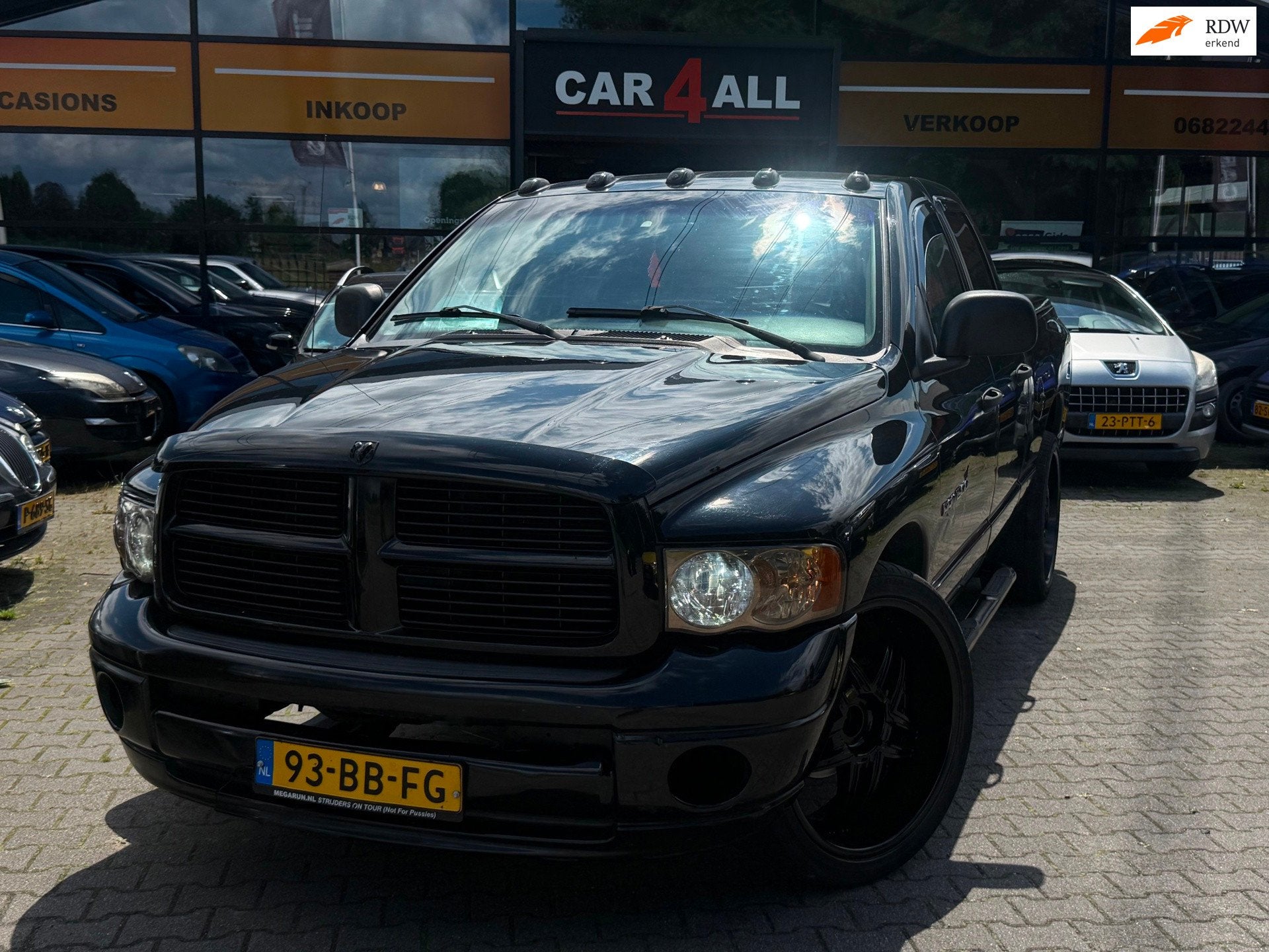 Dodge RAM 1500 LPG/APK 24-12-2026/RIJDT PERFECT/AIRCO/TREKHA, 249 pk, Gebruikt, Zwart, Bedrijf