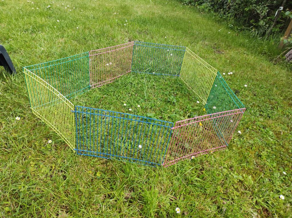 Knaagdierenren 23 cm hoog, 84,5 cm rond, Minder dan 60 cm, Kooi, Ophalen of Verzenden, Konijn