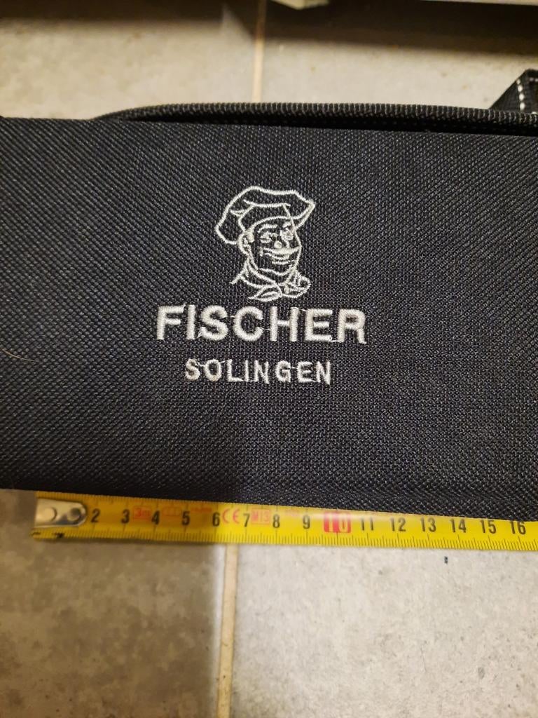 Fischer solingen koksmessen messenset  chefkok, Ophalen of Verzenden, Nieuw