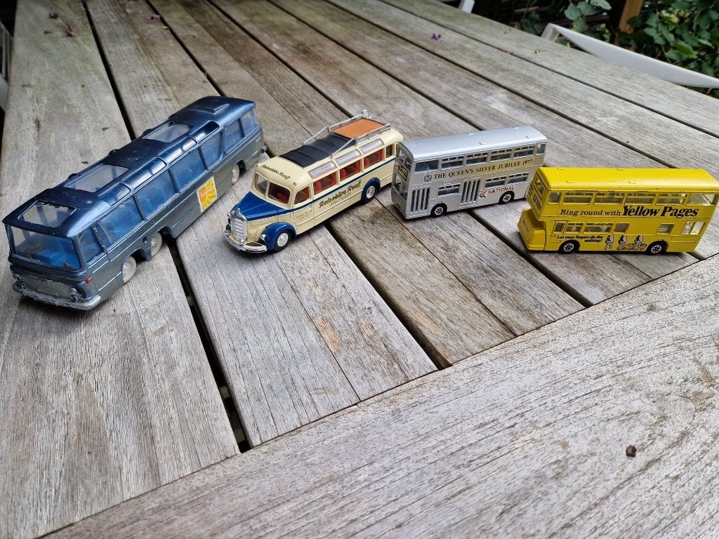 Dinky Toys bussen, Ophalen, Gebruikt, Bus of Vrachtwagen, Dinky Toys