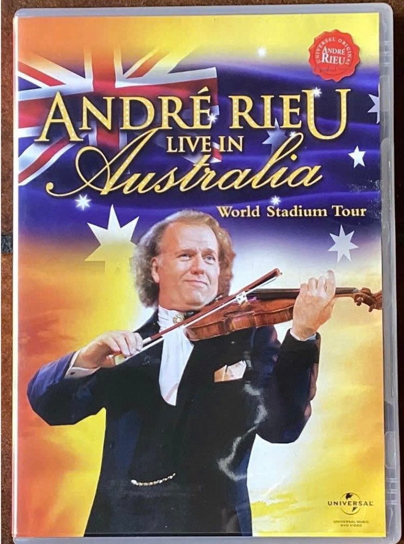 DVD André Rieu - Live In Australia, Alle leeftijden, Ophalen of Verzenden, Zo goed als nieuw