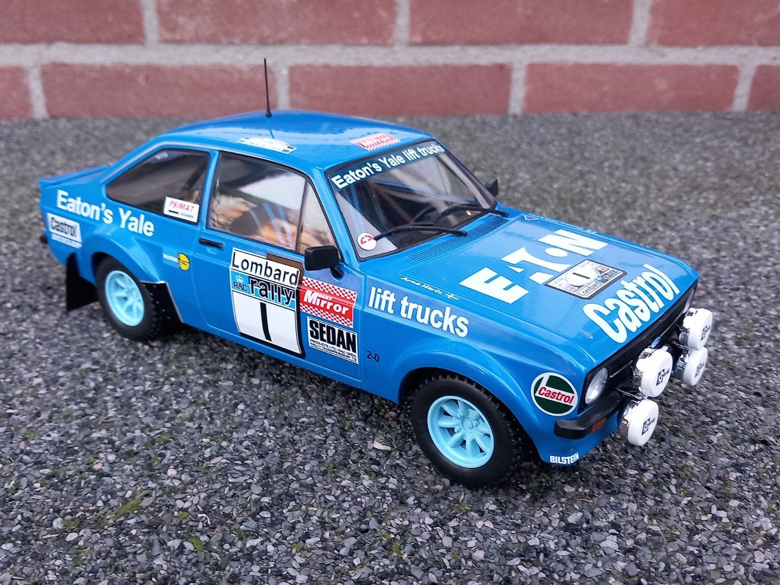 Ford Escort RS 1800 mk2

Winner Lombard RAC Rally 1979 #1, Ophalen of Verzenden, Nieuw, Auto, Overige merken