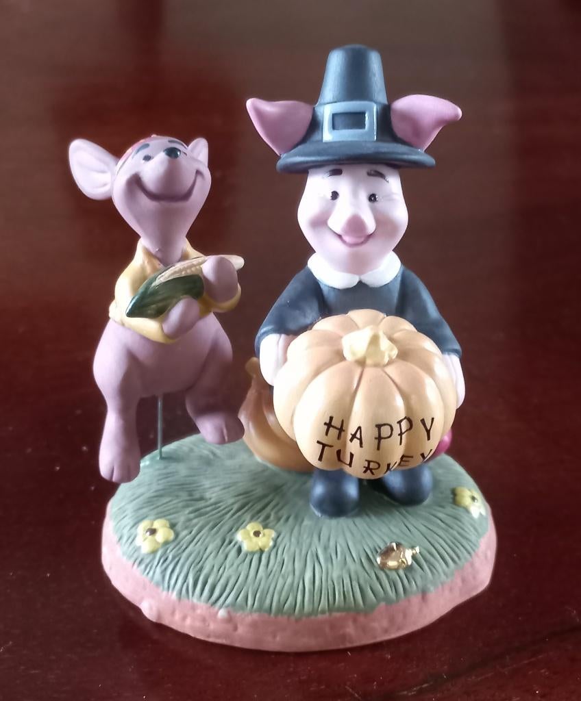 Knorretje en Roe, uit Winnie de Poeh, Turkey Day, Ophalen of Verzenden, Winnie de Poeh of vrienden, Nieuw, Beeldje of Figuurtje