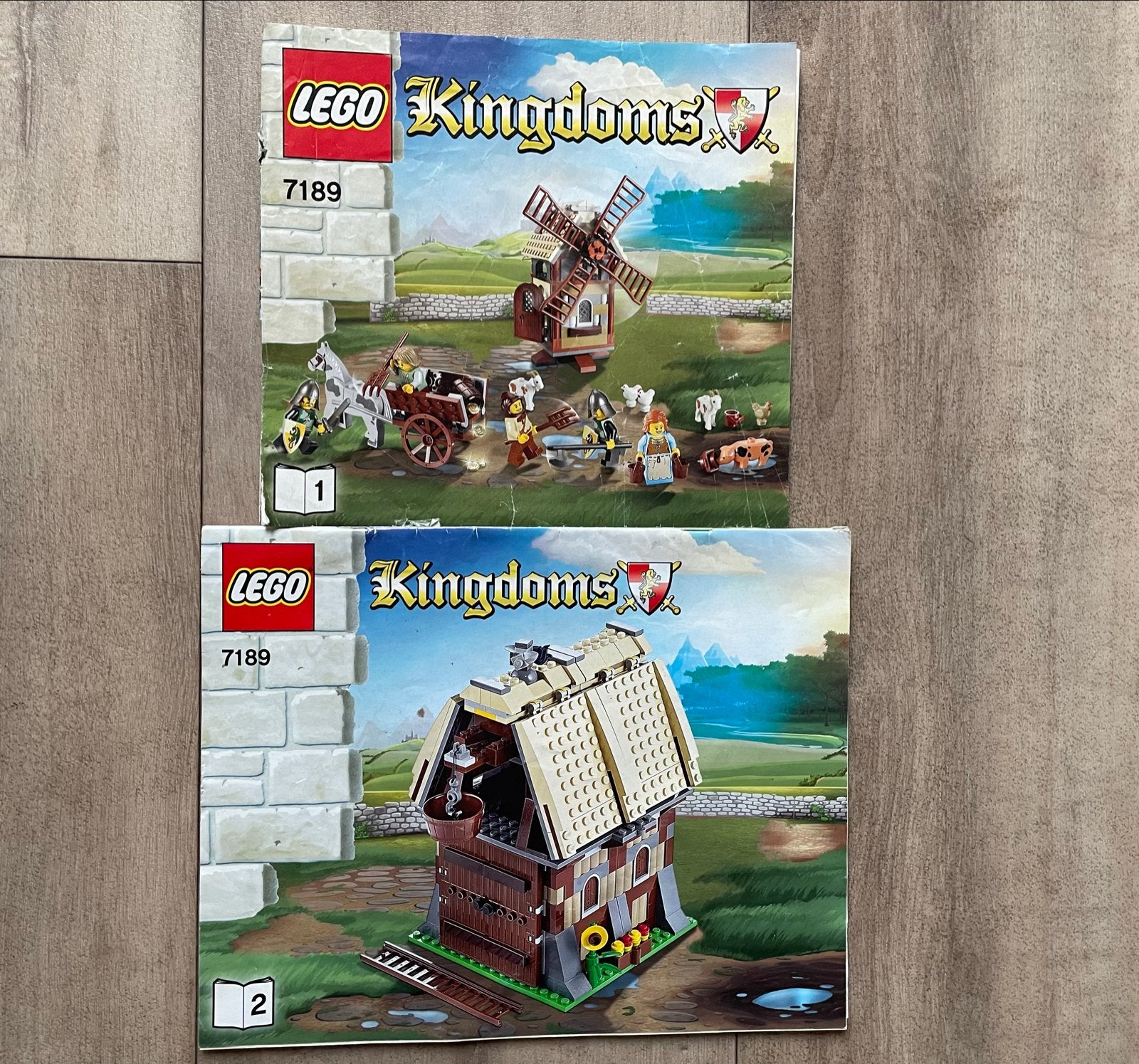 LEGO Kingdoms 7189 Overval op Molendorp/Mill Village Raid, Ophalen, Gebruikt, Lego