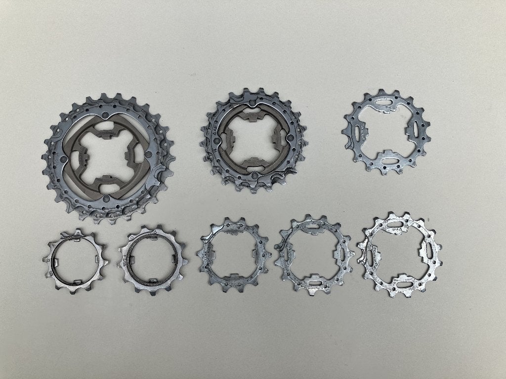 Campagnolo 10speed 10-v cassette 12-26T, Ultradrive, Ophalen of Verzenden, Gebruikt, Racefiets, Derailleur of Ketting