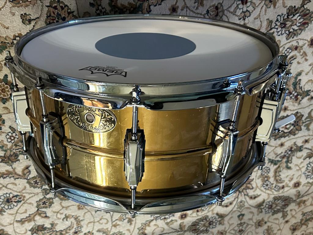 Ludwig Supraphonic Bronze 14x6.5 - 100th Anniversary (2009), Usa, Ophalen of Verzenden, Zo goed als nieuw, Trommel@hermanJager.nl