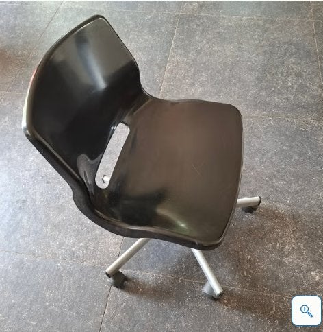 Gratis IKEA Snille bureaustoel - Zwart, Ophalen, Gebruikt, Zwart, Bureaufiets