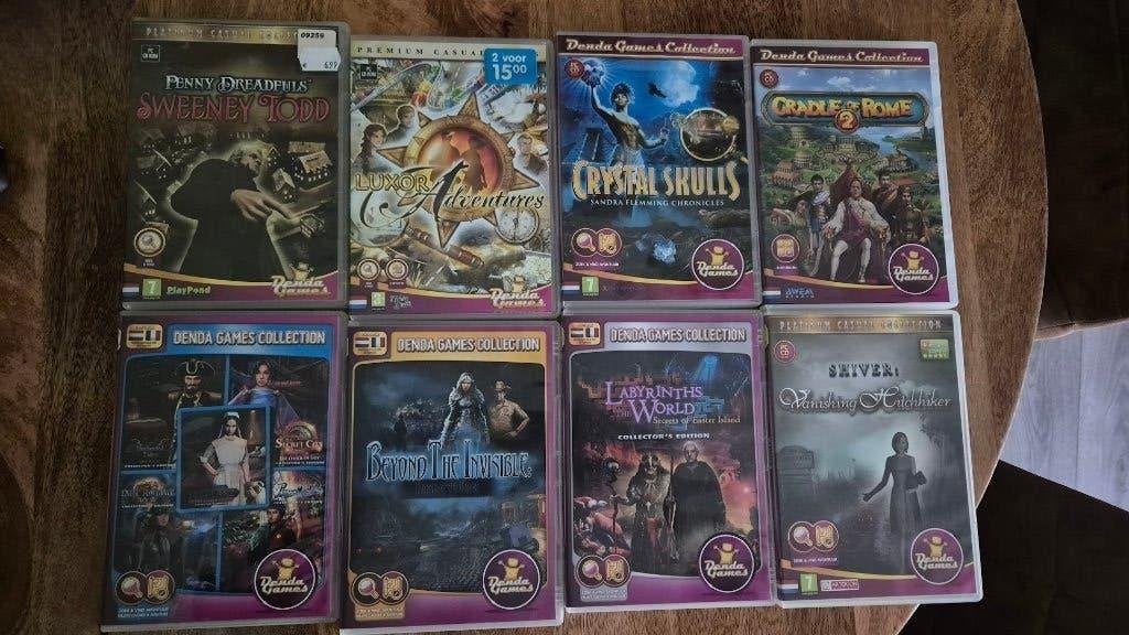 Groot PC Game Pakket (30+ stuks), Puzzel en Educatief, 1 speler, Eén computer, Ophalen of Verzenden