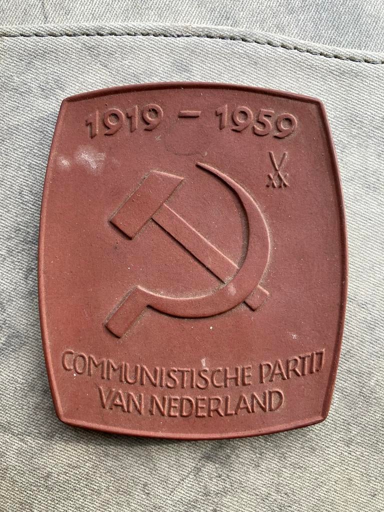 40 jaar jubileum penning CPN 1919-1959, Ophalen of Verzenden