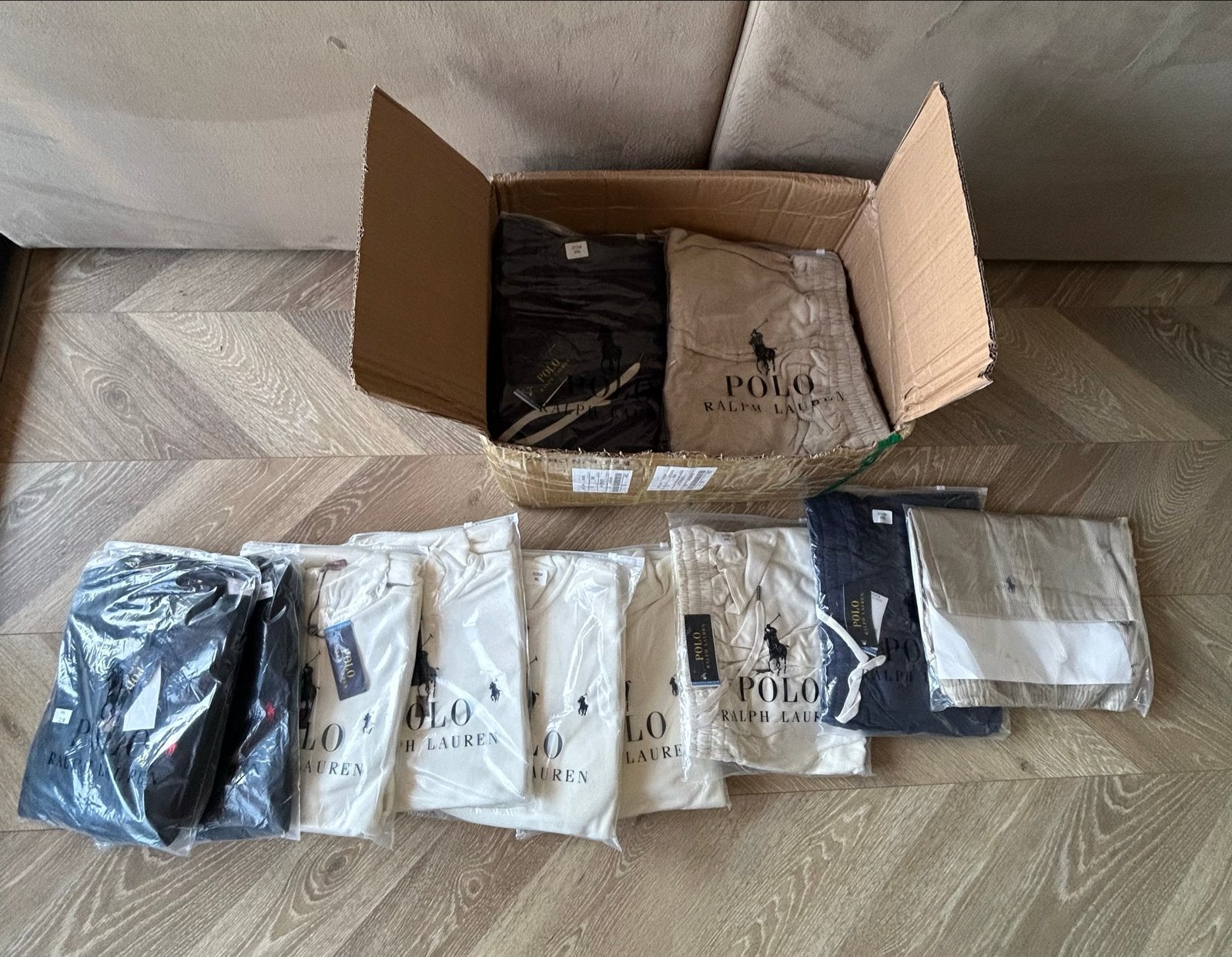 Polo Ralph Lauren Korte Broeken - Diverse Kleuren en Maten, Ophalen of Verzenden, Nieuw, Overige maten, Zwart