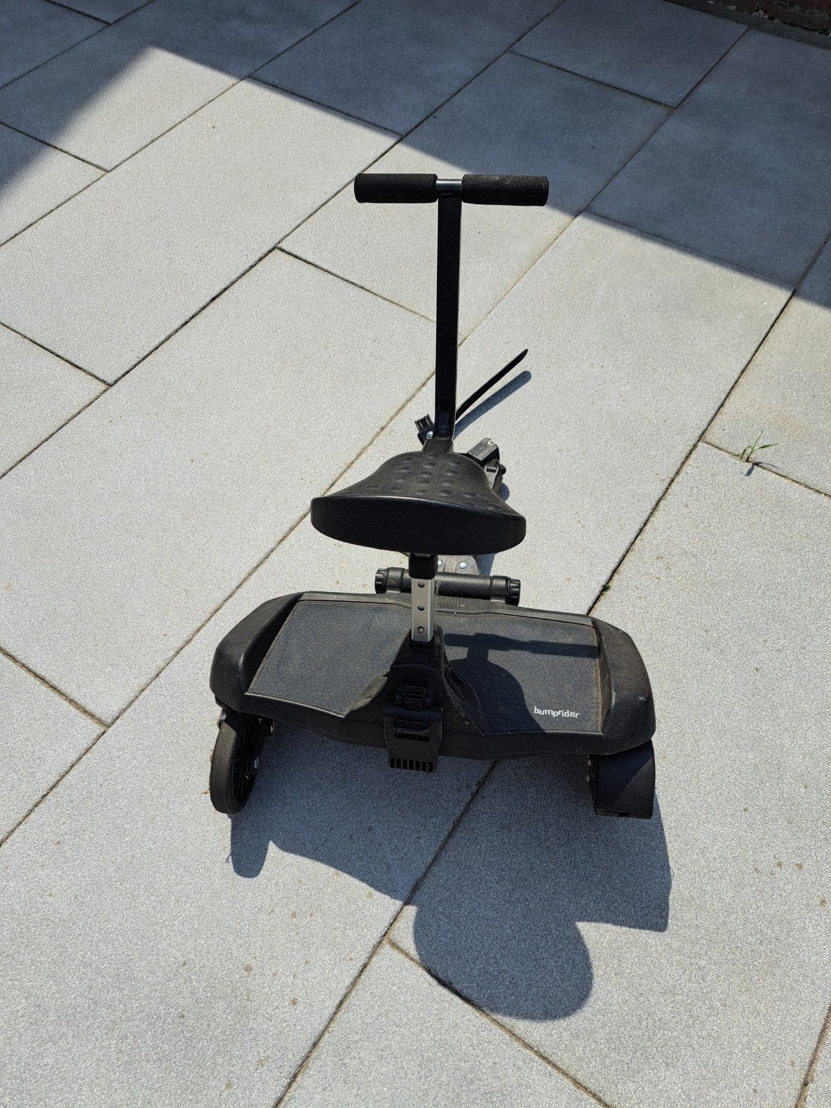 Bumprider meerijdplankje met zitje voor kinderwagen, Ophalen