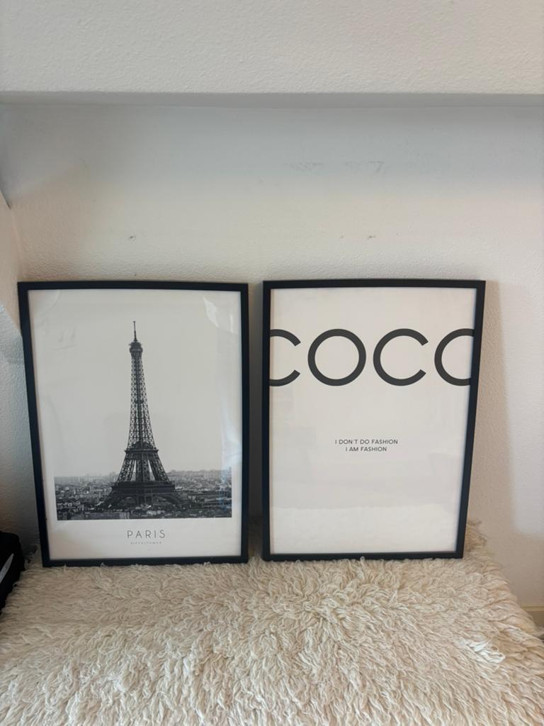 Mooie lijsten met posters van Desenio 50x70cm., Ophalen of Verzenden, Minder dan 50 cm